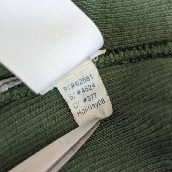 MARTIN + OSA Red Zip Neck Long Sleeve Sweatshirt - Picture 13 of 13